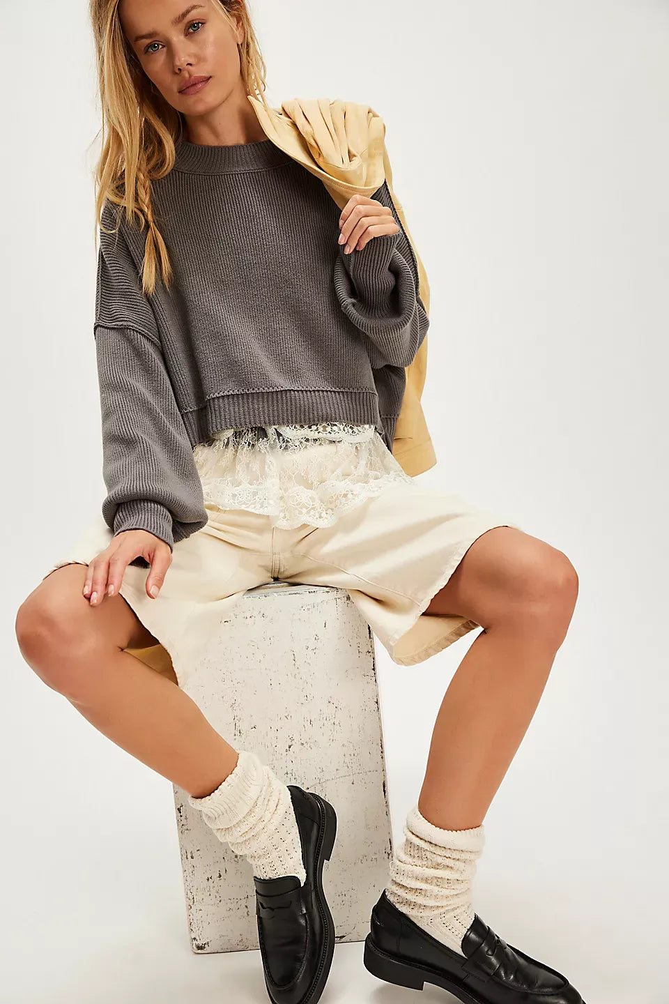 Easy Street Crop Pullover