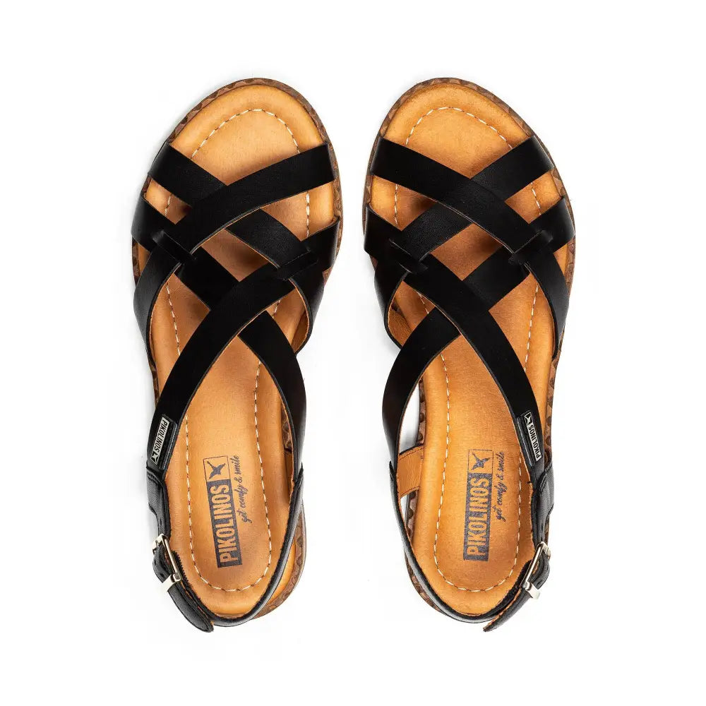 ALGARFlat sandals with straps and ankle buckle