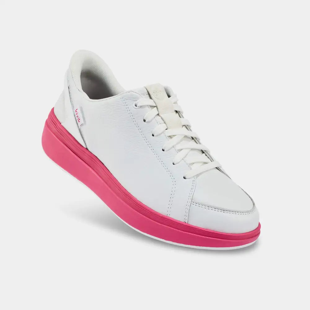 Women's Sydney - White/Pink Peacock
