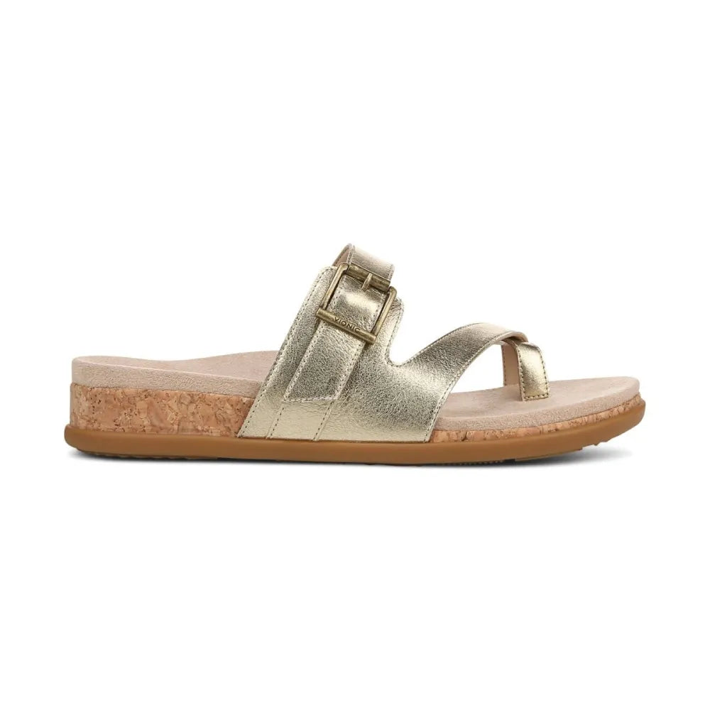 Carmela Strappy Slide Sandal