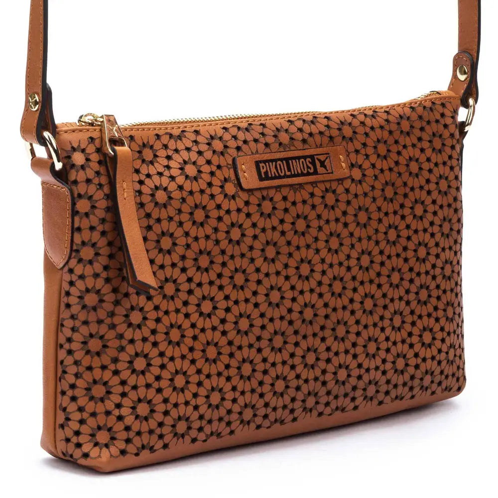 CORDOBAWomen's shoulder bag with perforated leather