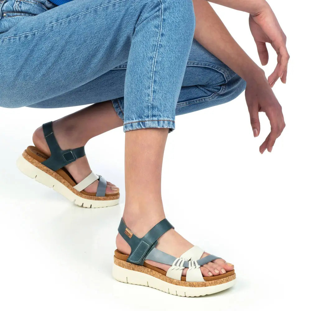 PALMAWomen's multicolor leather sport sandals