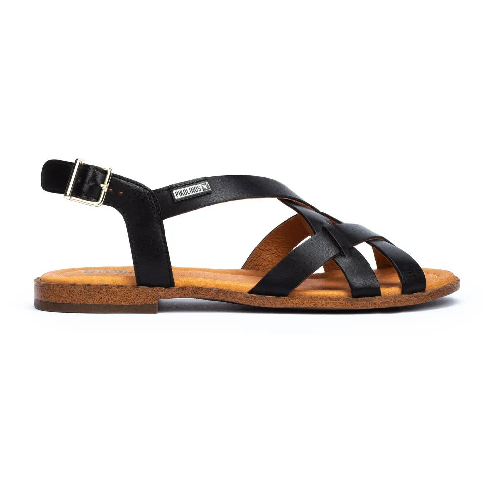 ALGARFlat sandals with straps and ankle buckle