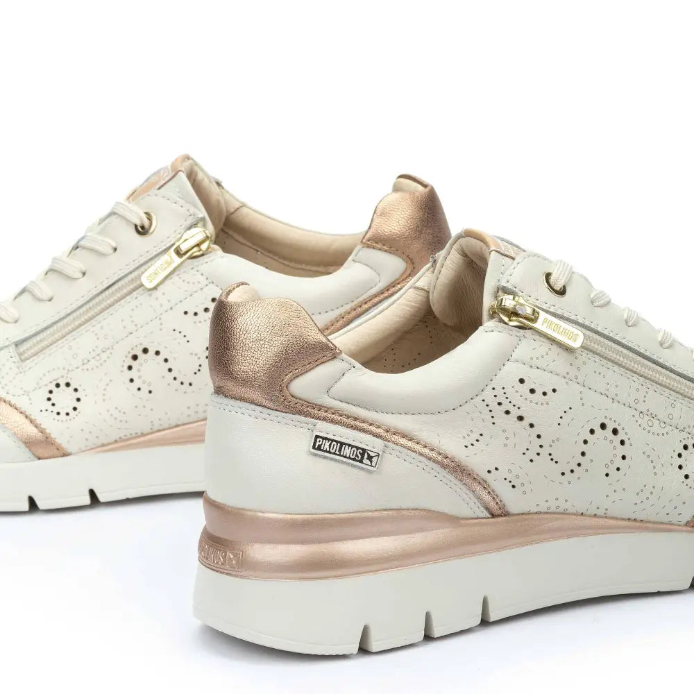 CANTABRIAWomen's lace-up trainers with zip
