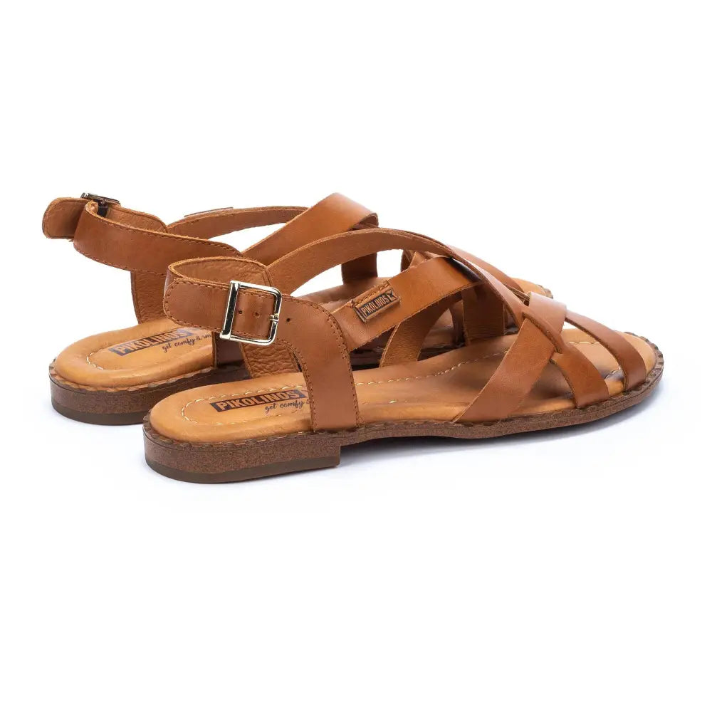 ALGARFlat sandals with straps and ankle buckle