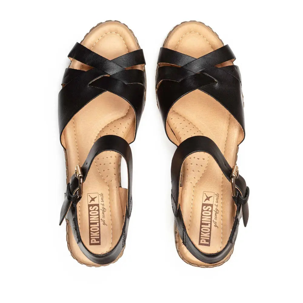 CANARIASMid-heel leather sandals