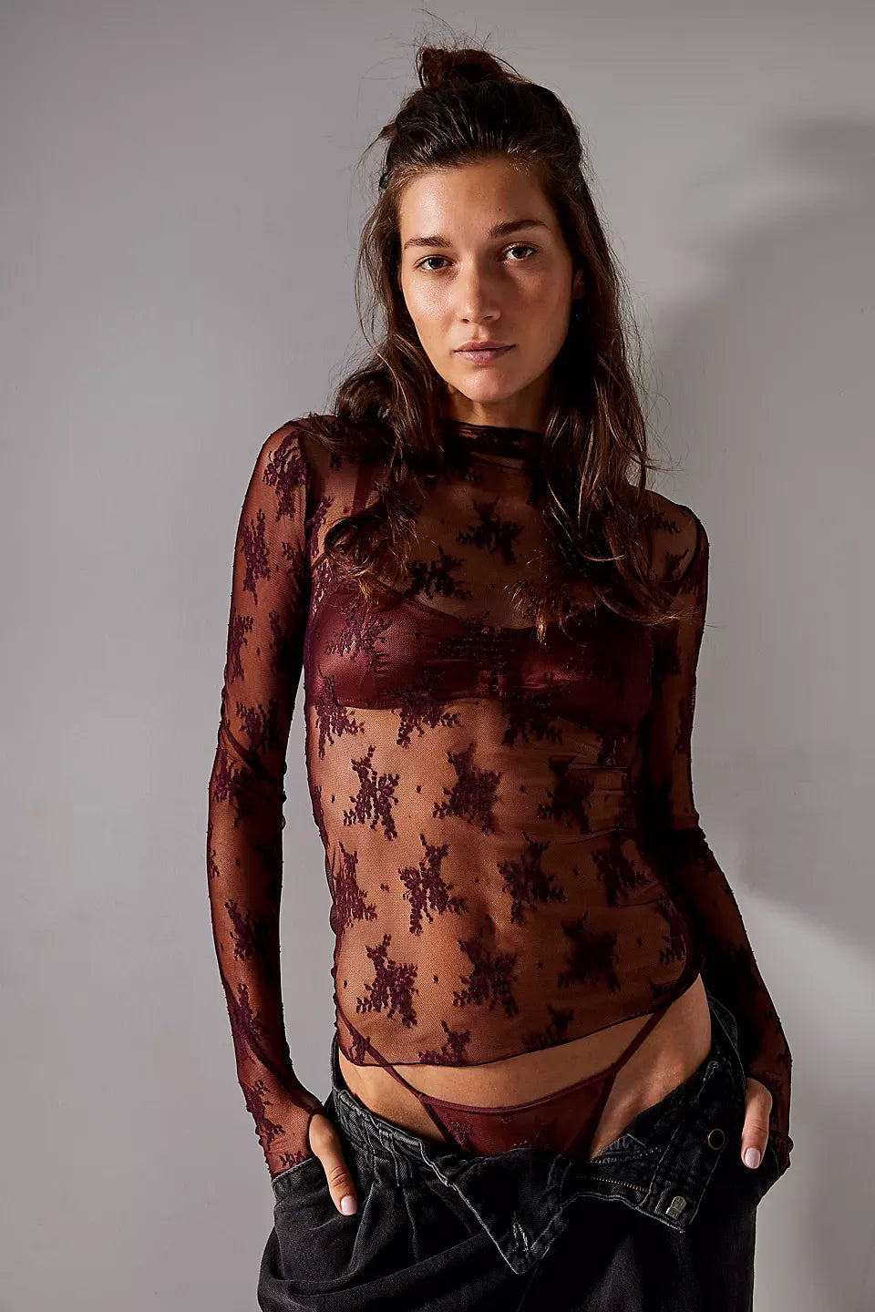 Lady Lux Layering Top