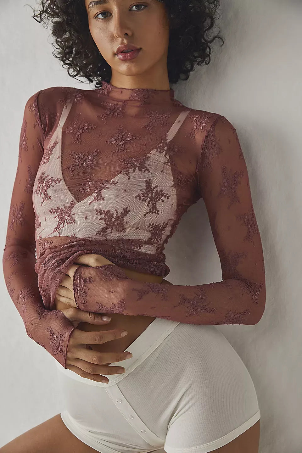 Lady Lux Layering Top