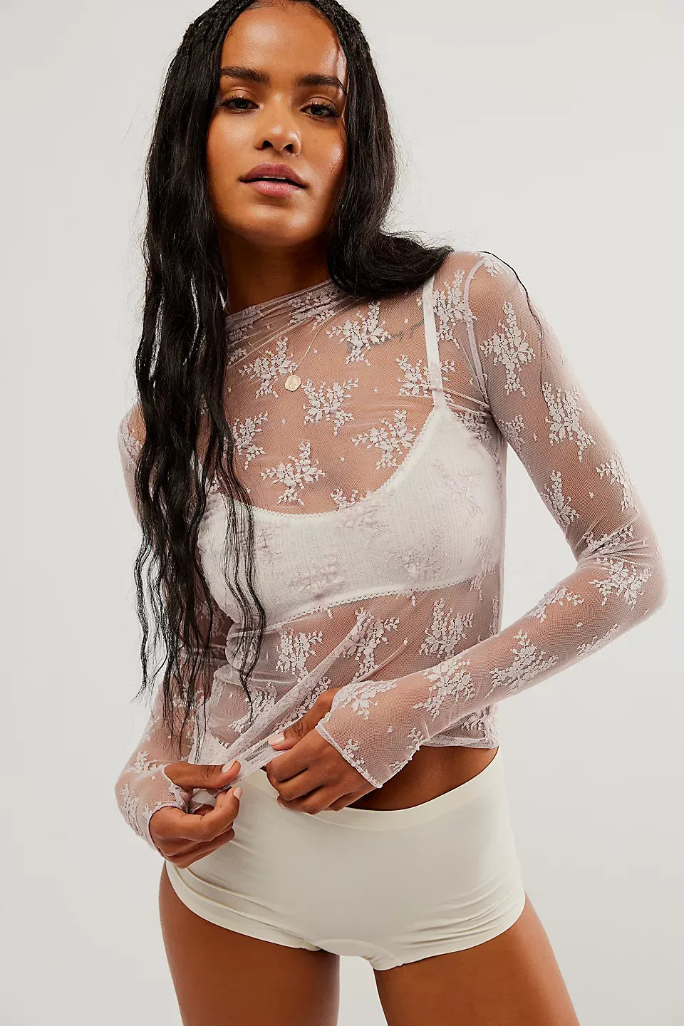 Lady Lux Layering Top
