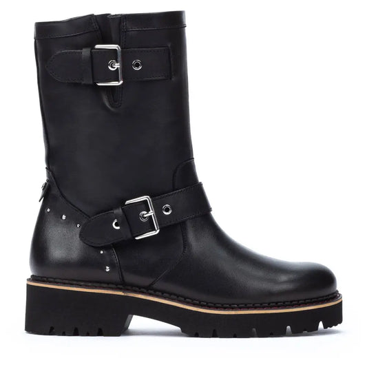 VICARBiker boots with buckle
