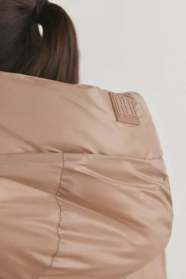 Parka reversible capucha