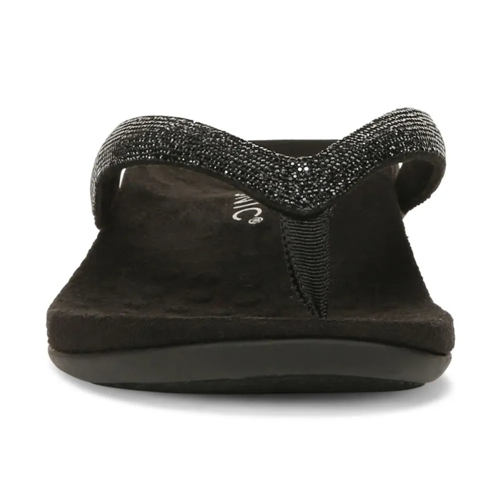 Dillon Shine Toe Post Sandal