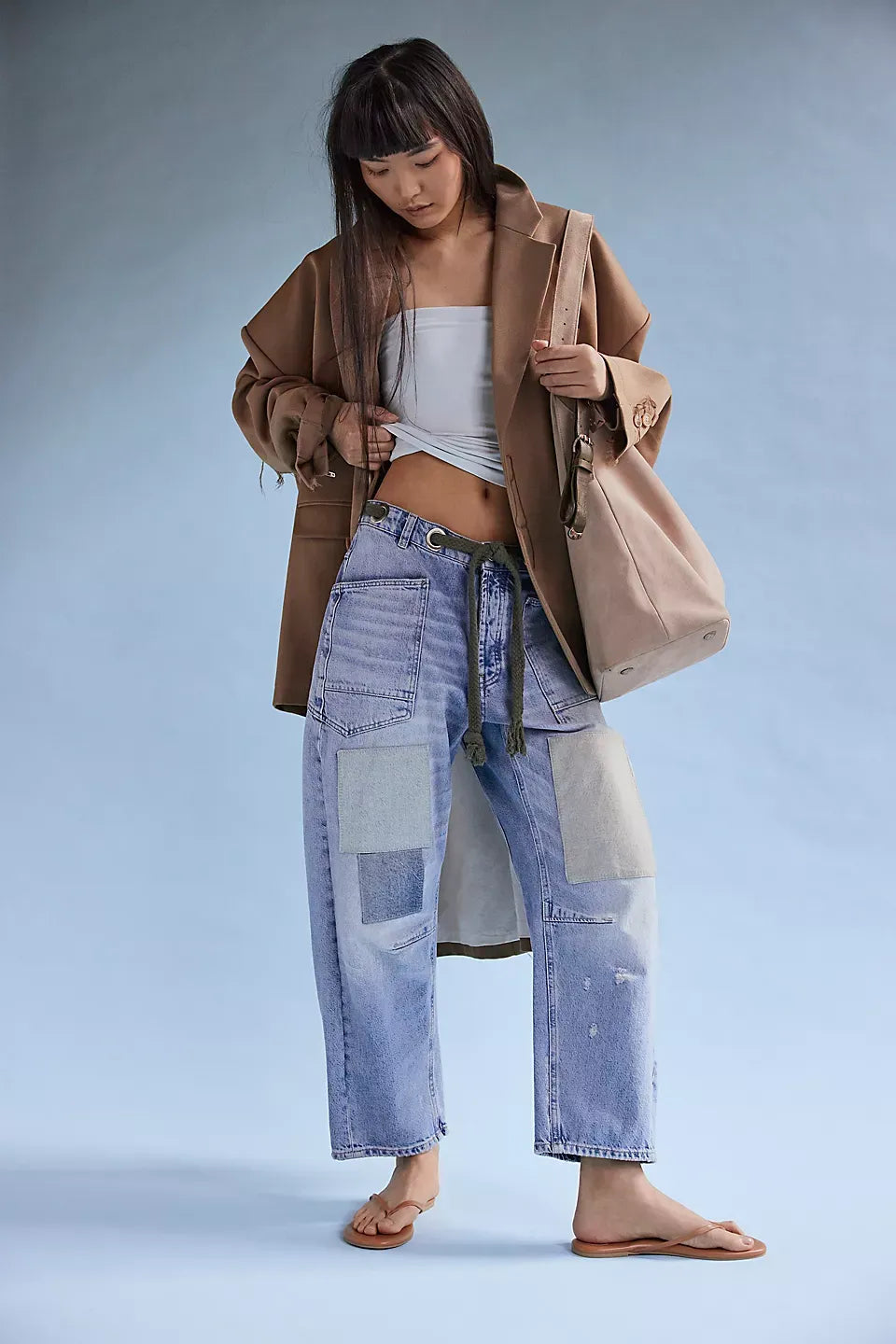 We The Free Moxie Pull-On Barrel Jeans