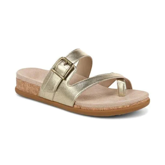 Carmela Strappy Slide Sandal