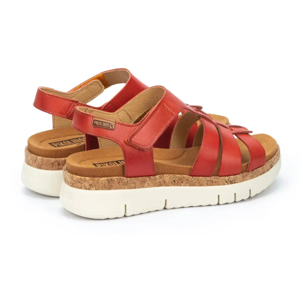 PALMAWomen's wedges with Velcro closure