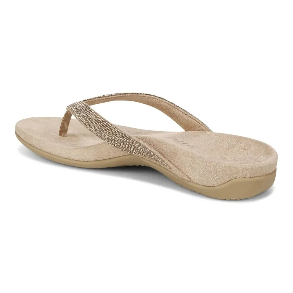 Dillon Shine Toe Post Sandal