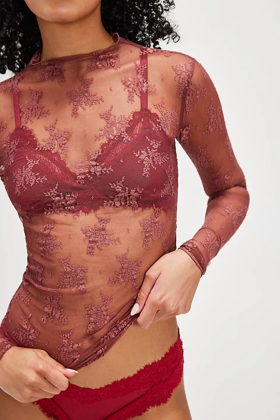 Lady Lux Layering Top