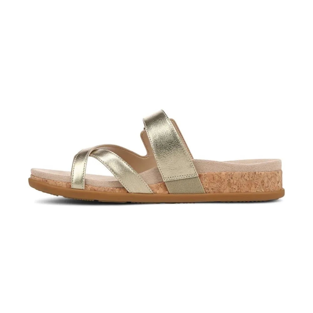 Carmela Strappy Slide Sandal