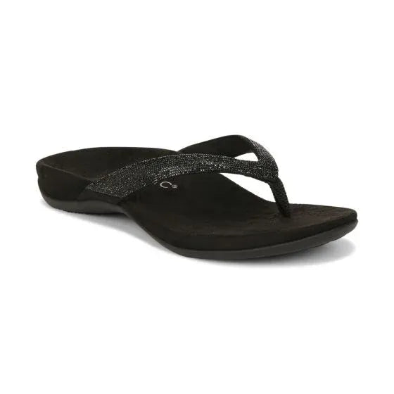 Dillon Shine Toe Post Sandal