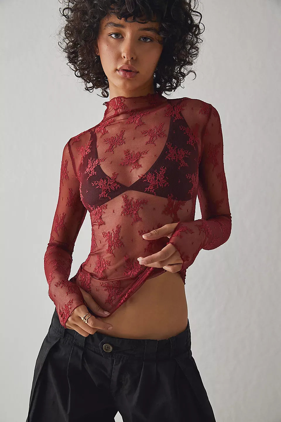 Lady Lux Layering Top