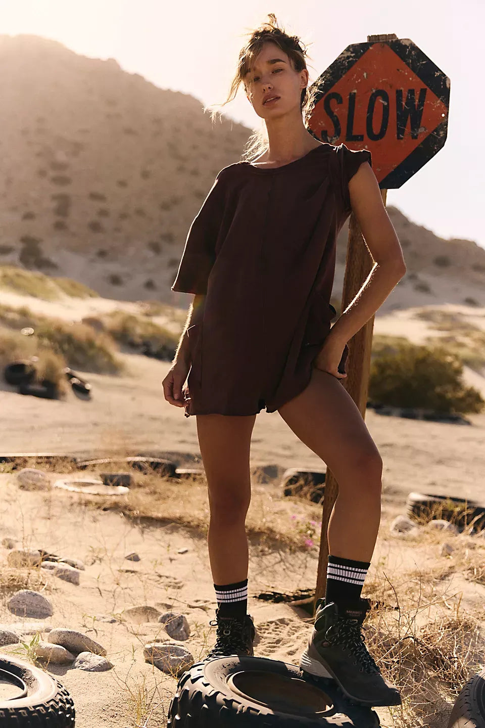 Hot Shot Tee Romper