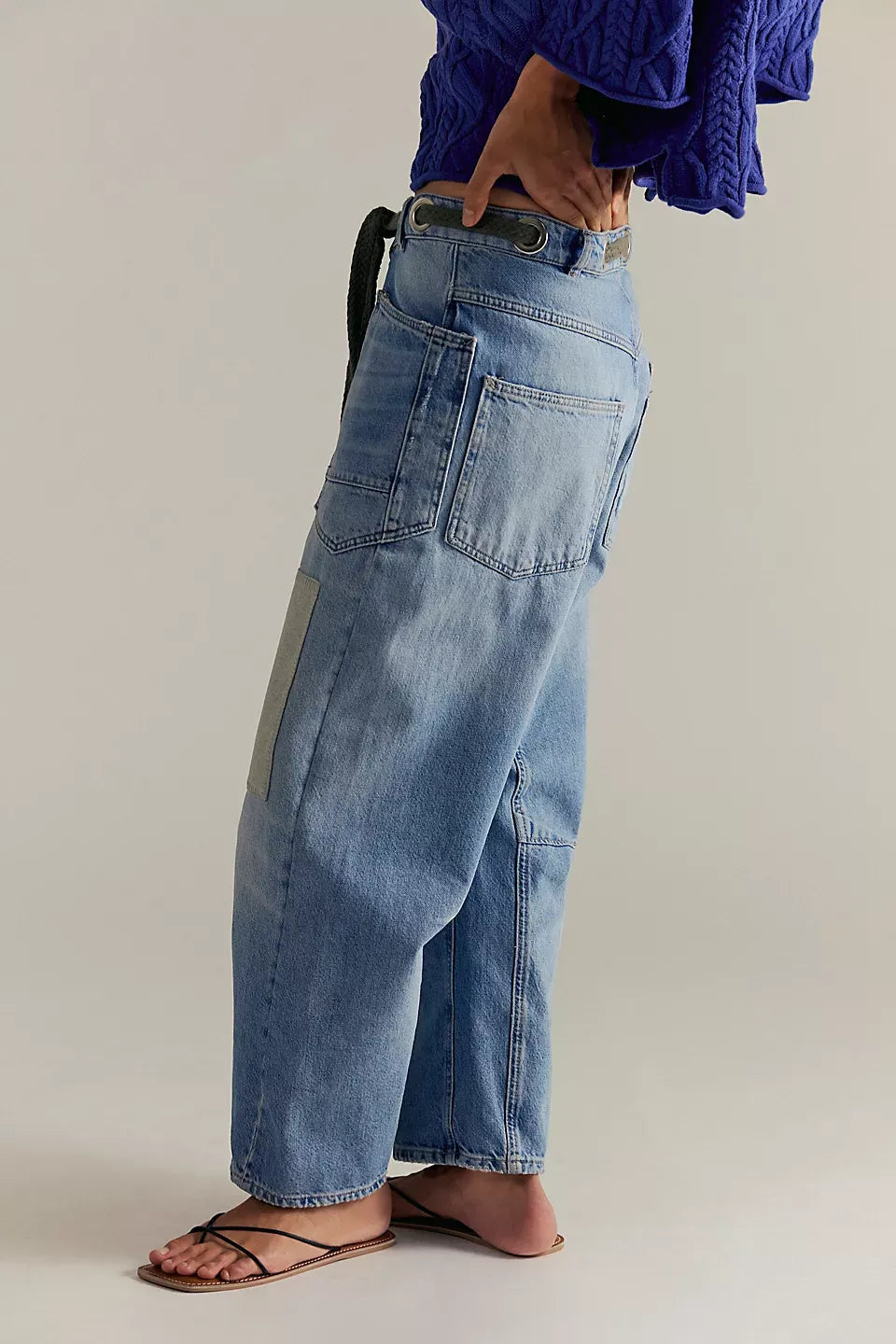 We The Free Moxie Pull-On Barrel Jeans