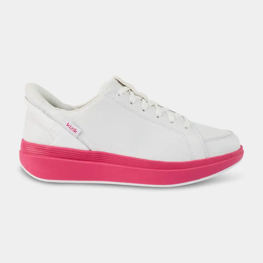 Women's Sydney - White/Pink Peacock