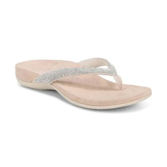 Dillon Shine Toe Post Sandal