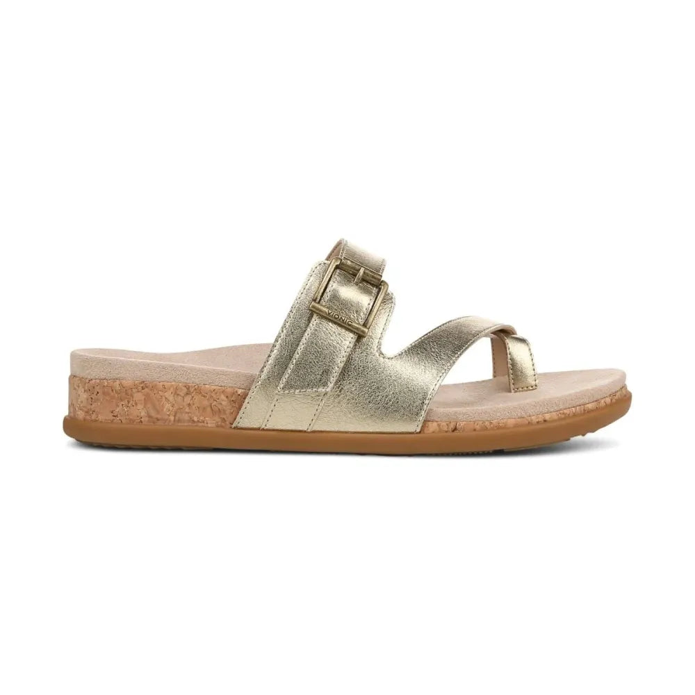 Carmela Strappy Slide Sandal