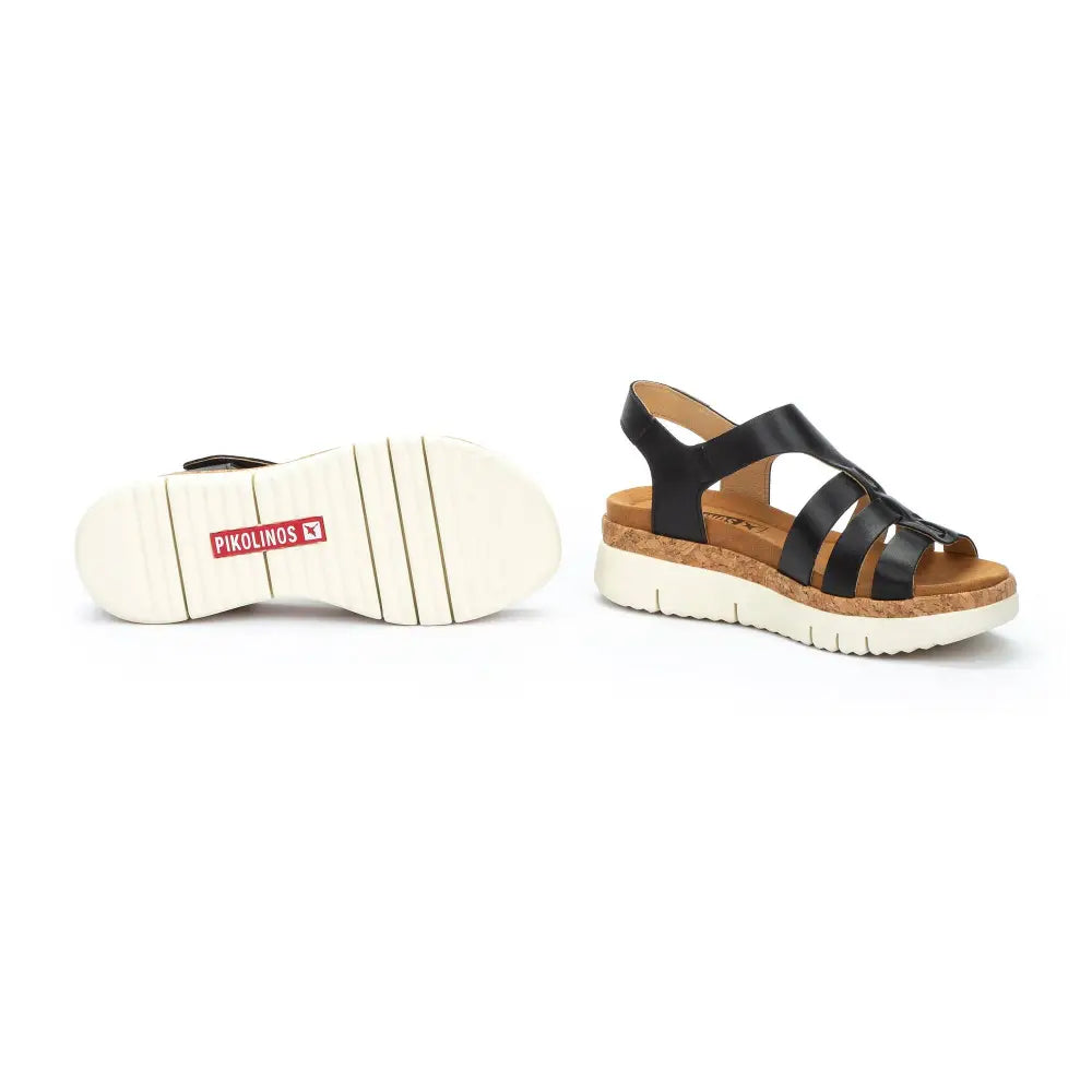 PALMAWomen's wedges with Velcro closure