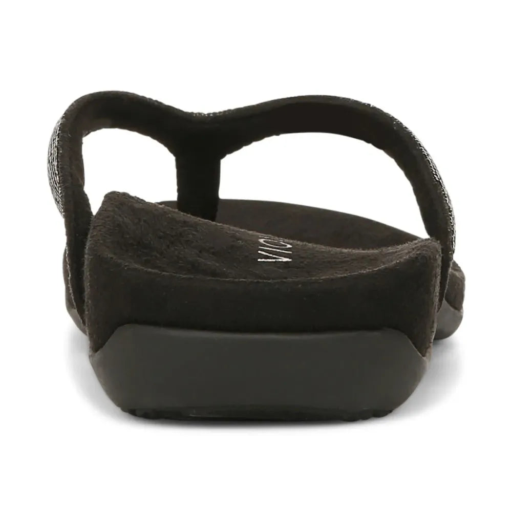 Dillon Shine Toe Post Sandal