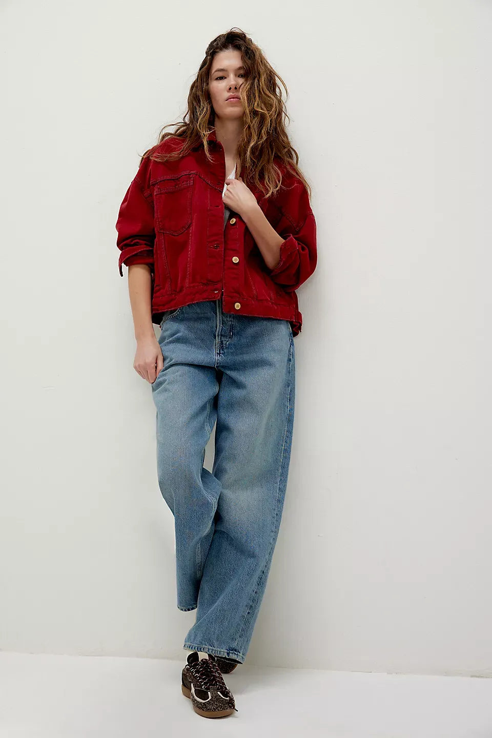 We The Free Opal Swing Denim Jacket