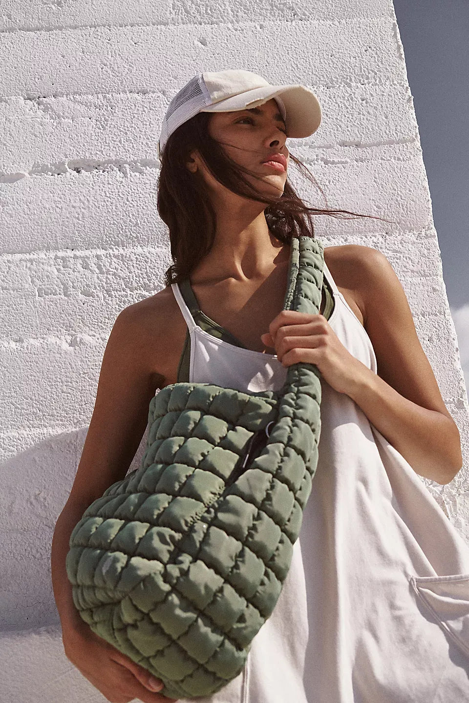 Quilted Carryall Bag