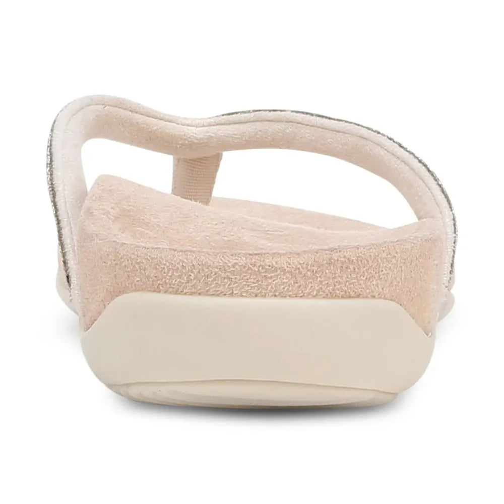 Dillon Shine Toe Post Sandal