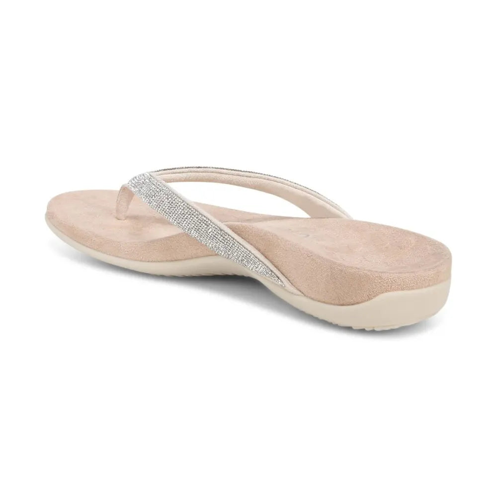 Dillon Shine Toe Post Sandal