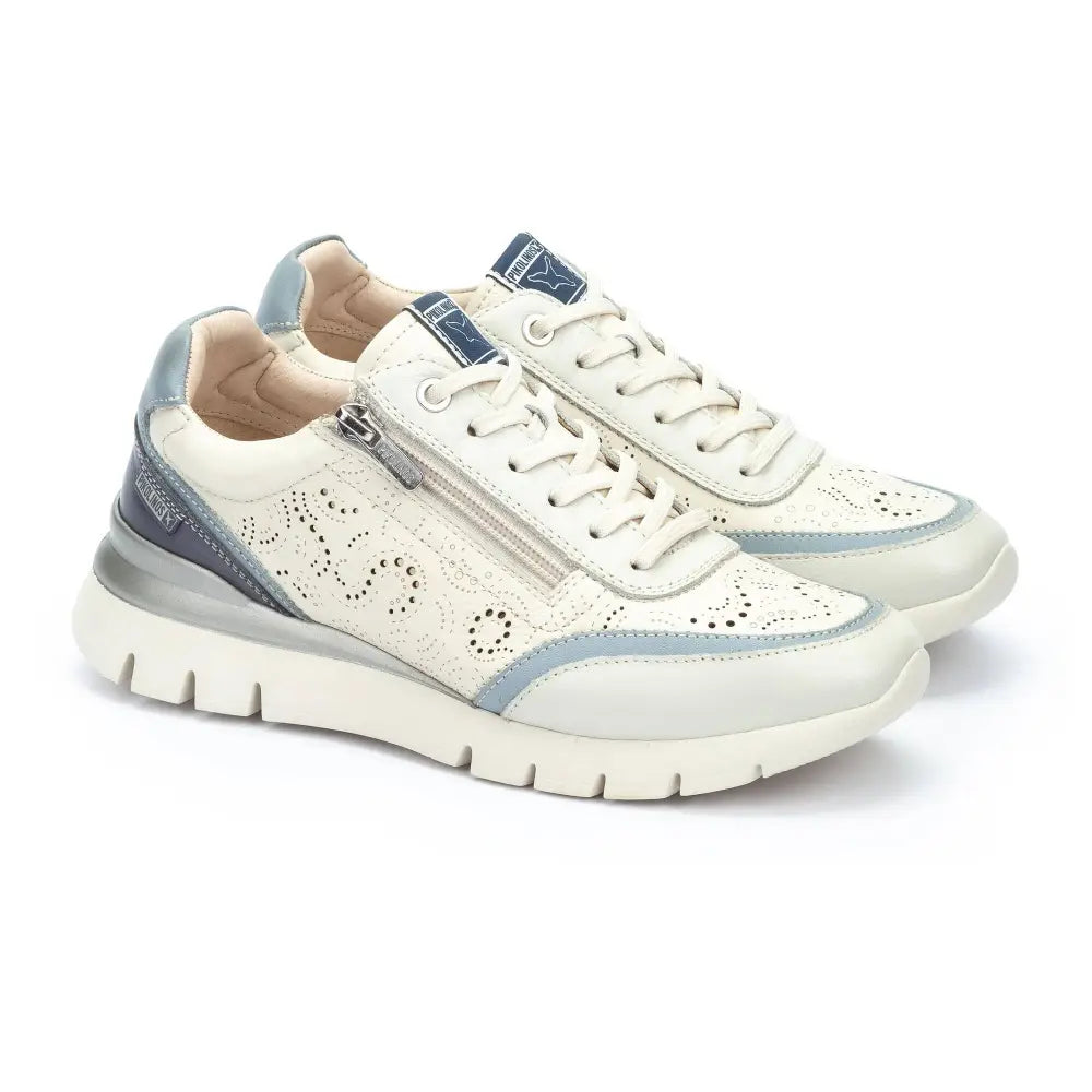 CANTABRIAWomen's lace-up trainers with zip