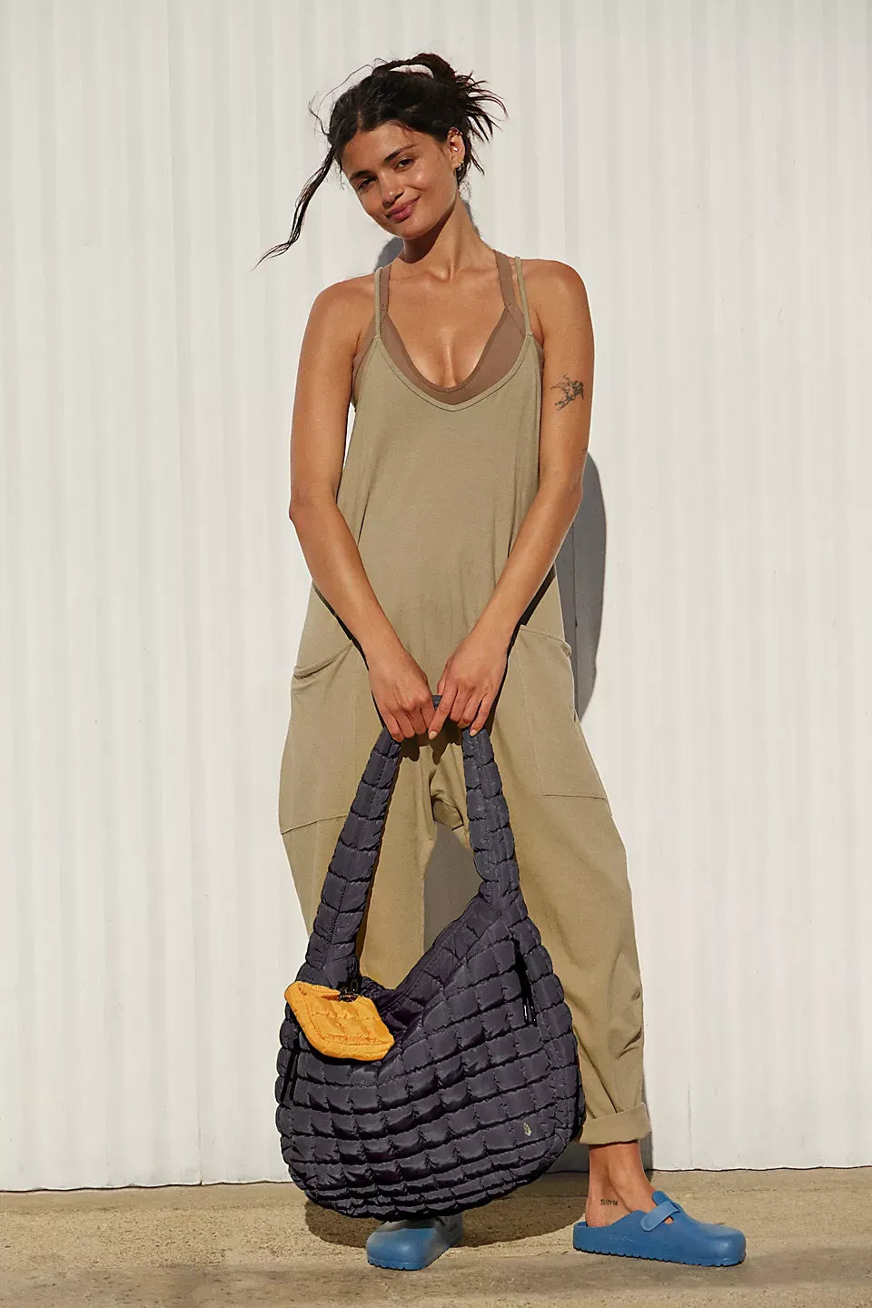 Quilted Carryall Bag