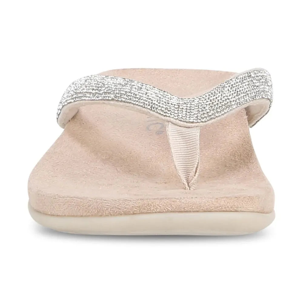 Dillon Shine Toe Post Sandal