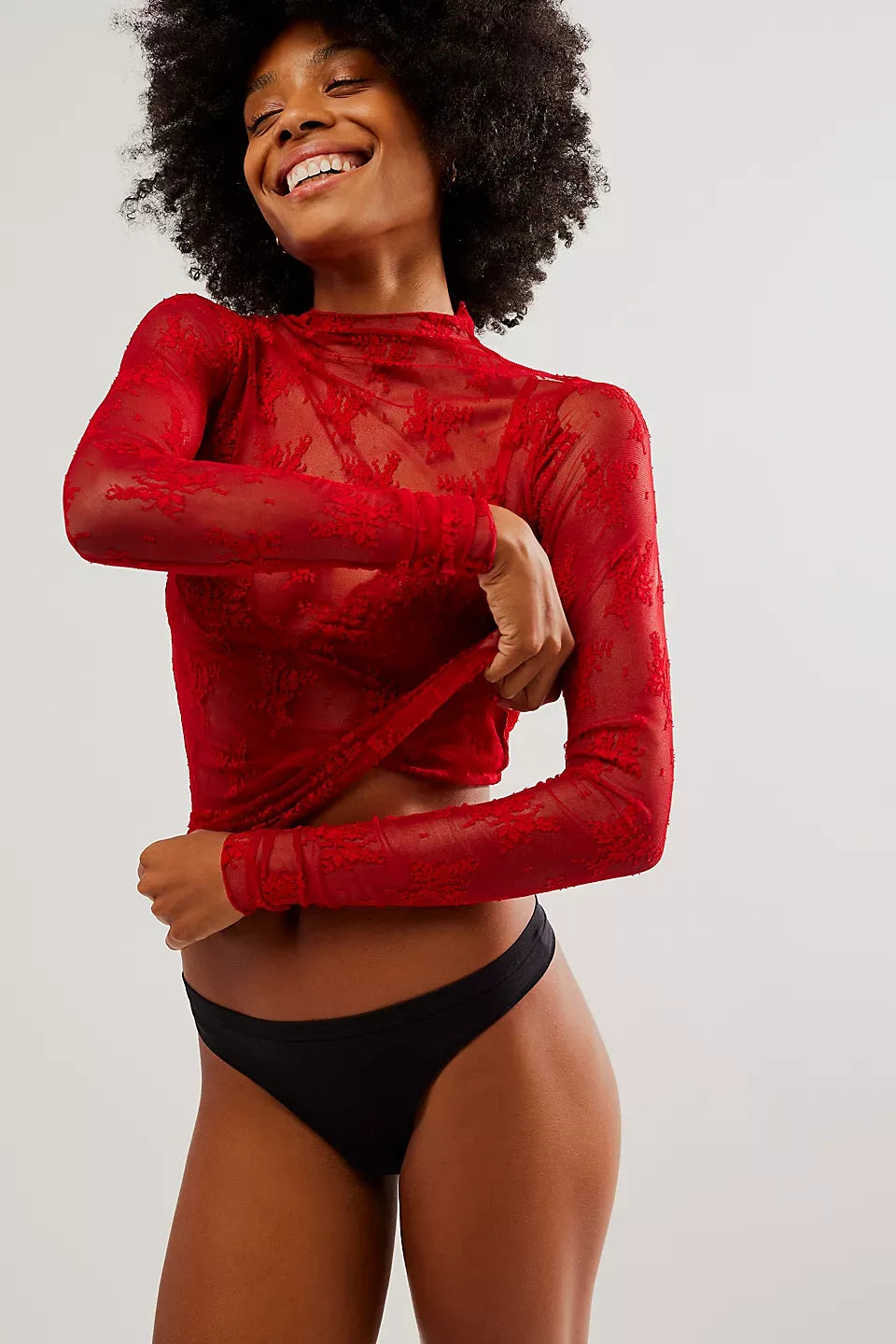 Lady Lux Layering Top