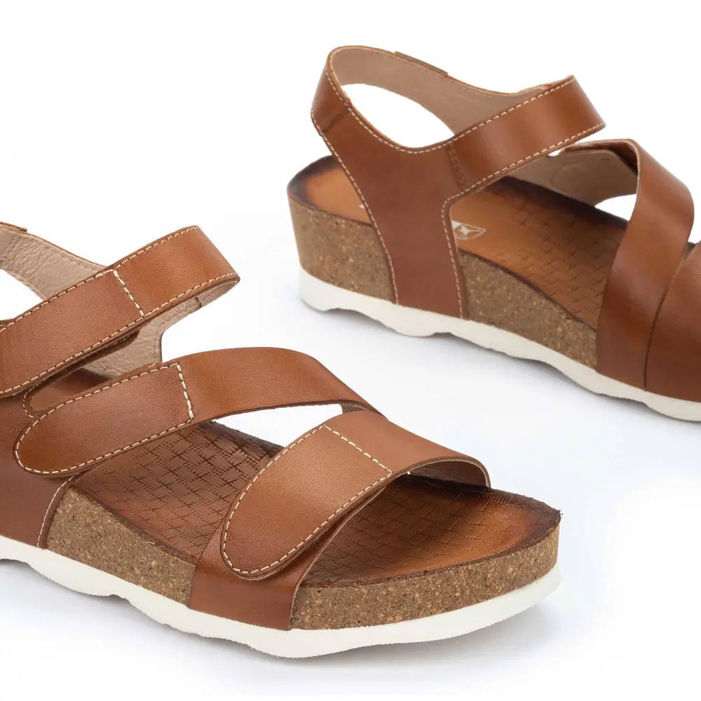 MAHONWomen's wedges with Velcro closure