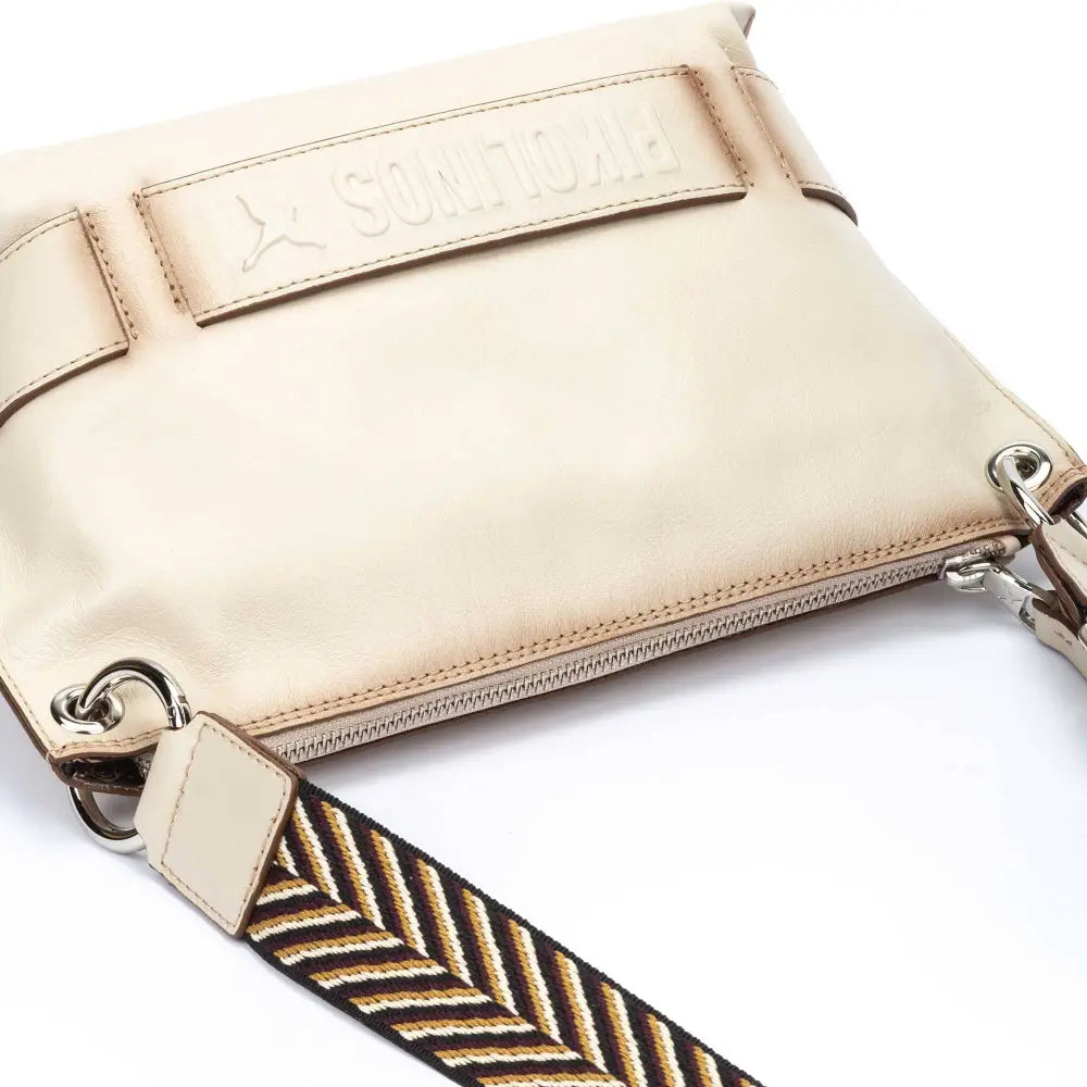 ALCUDIABag with two-tone handle