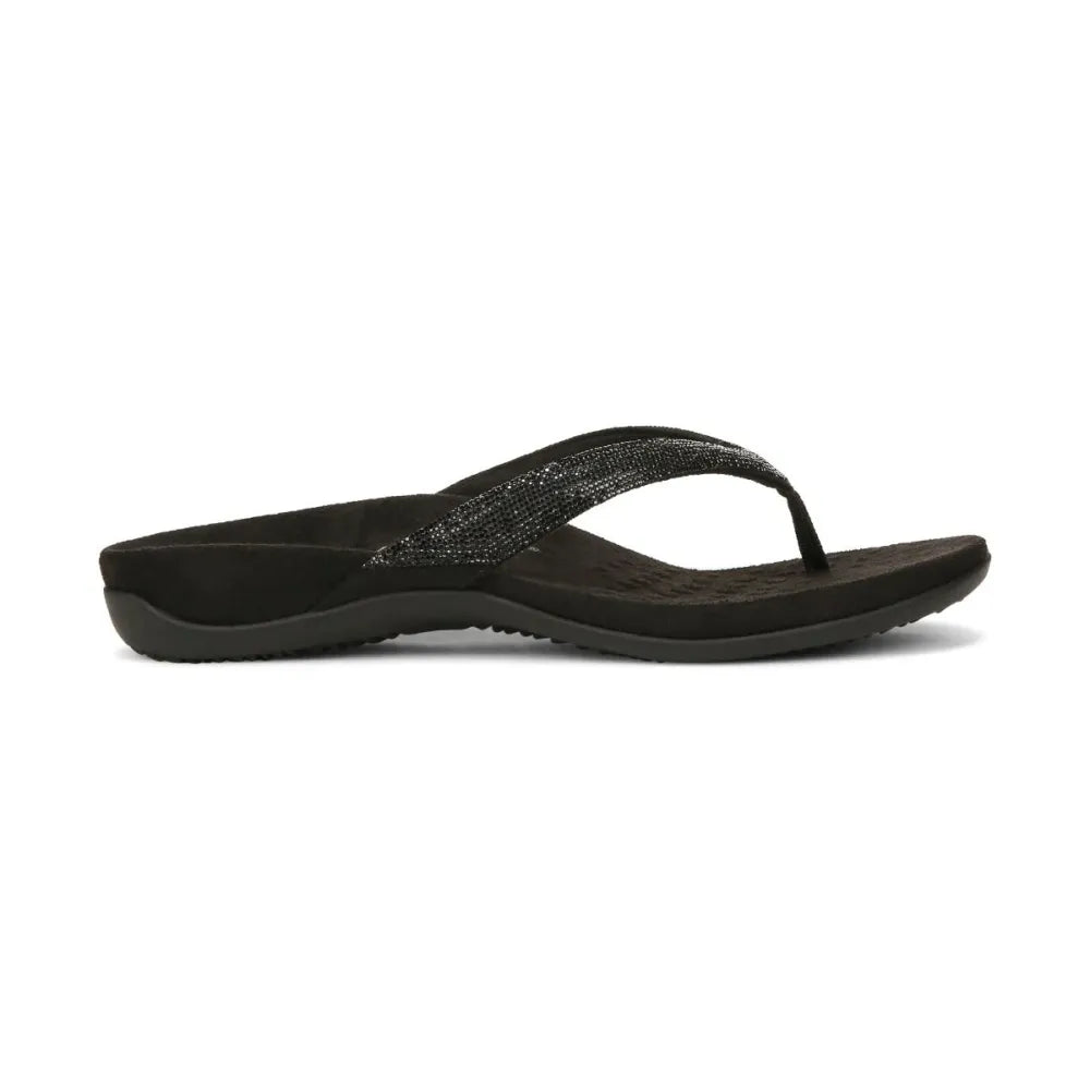Dillon Shine Toe Post Sandal