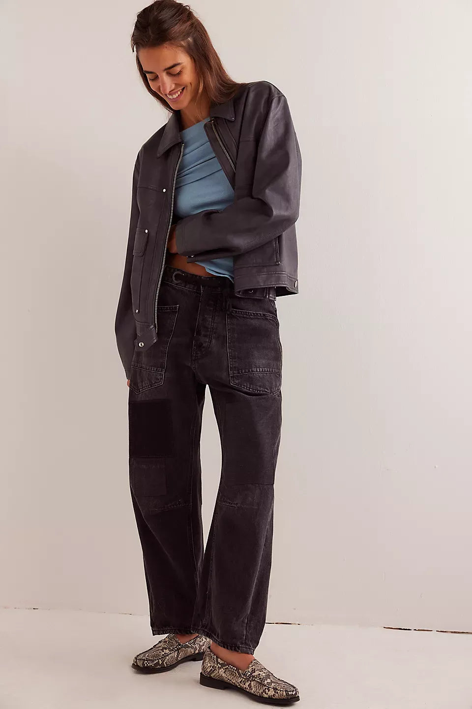 We The Free Moxie Pull-On Barrel Jeans