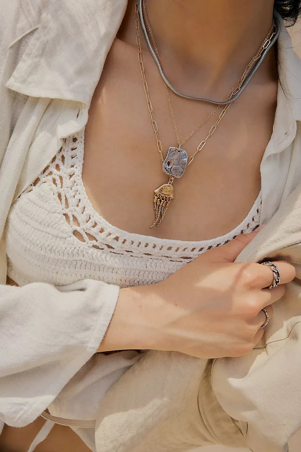 Oversized Coin Necklace