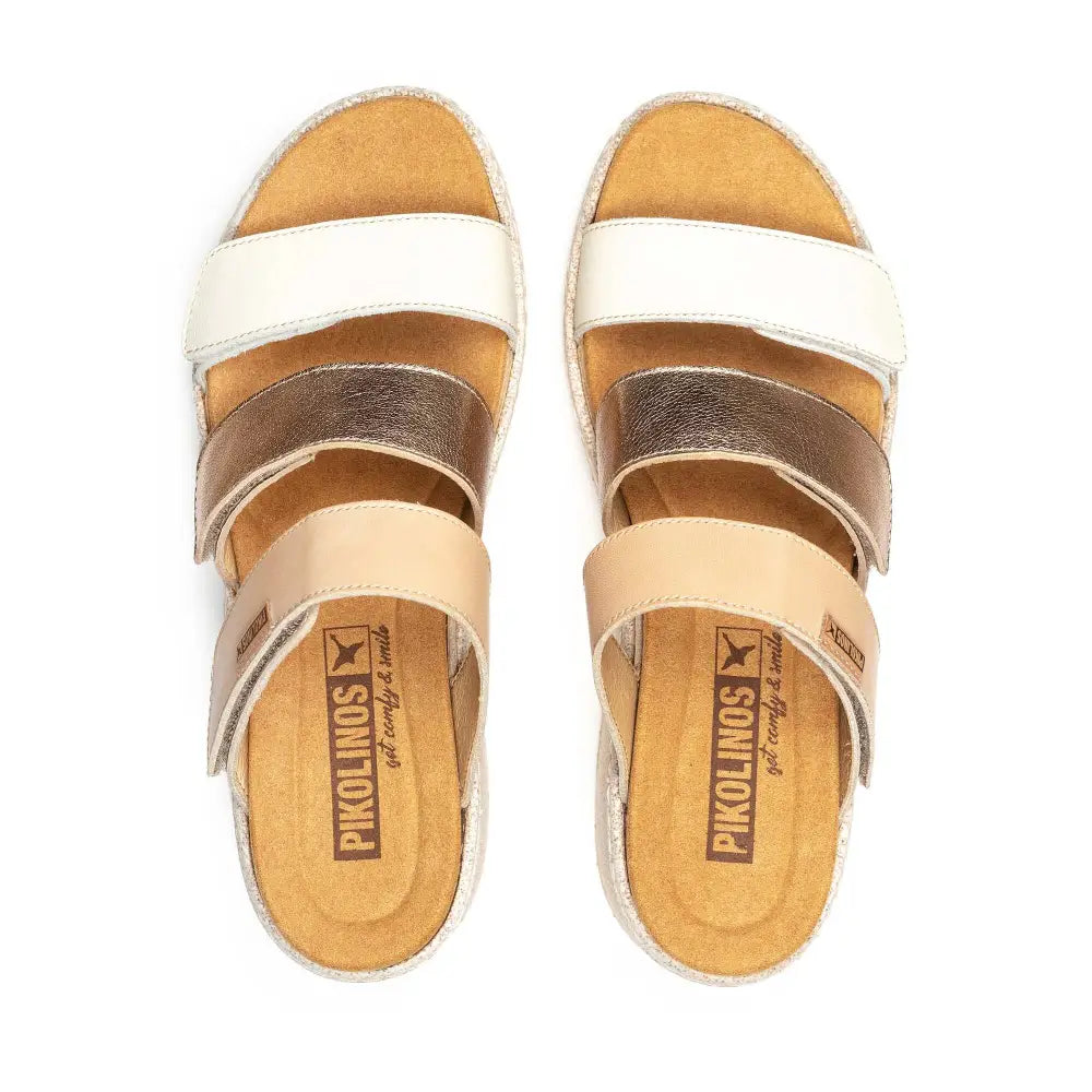 ALZIRAWomen's wedges with Velcro closure
