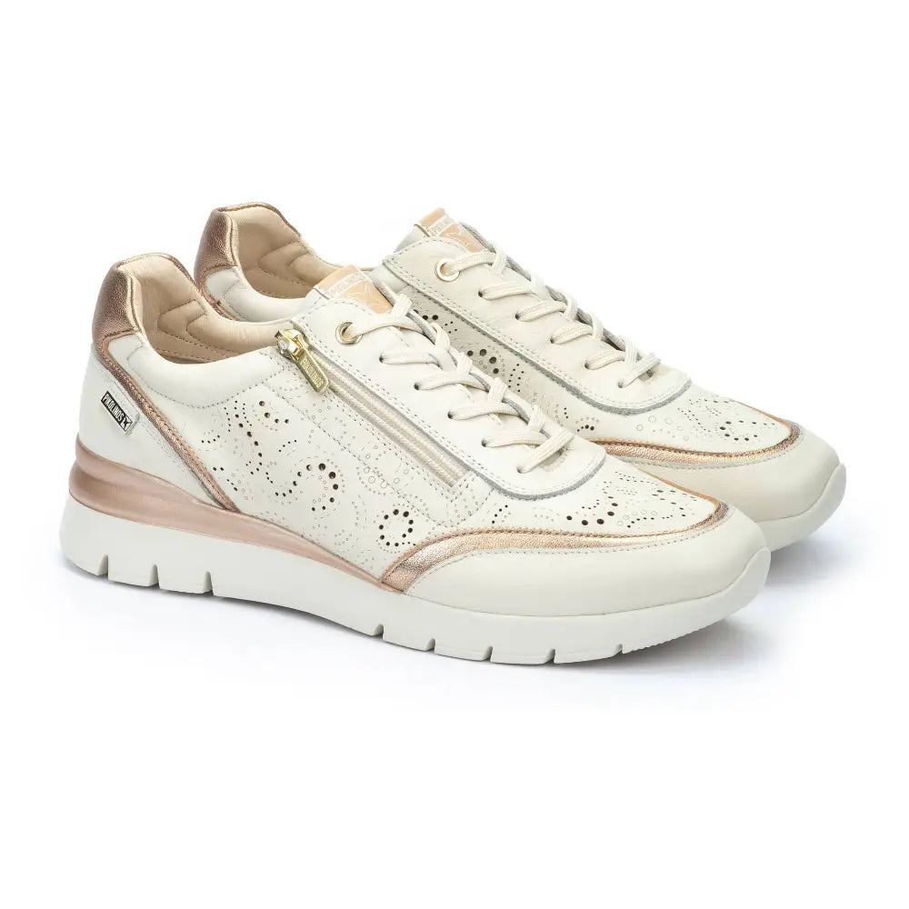 CANTABRIAWomen's lace-up trainers with zip