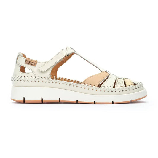 TENERIFEWomen's semi-open shoes with Velcro closure