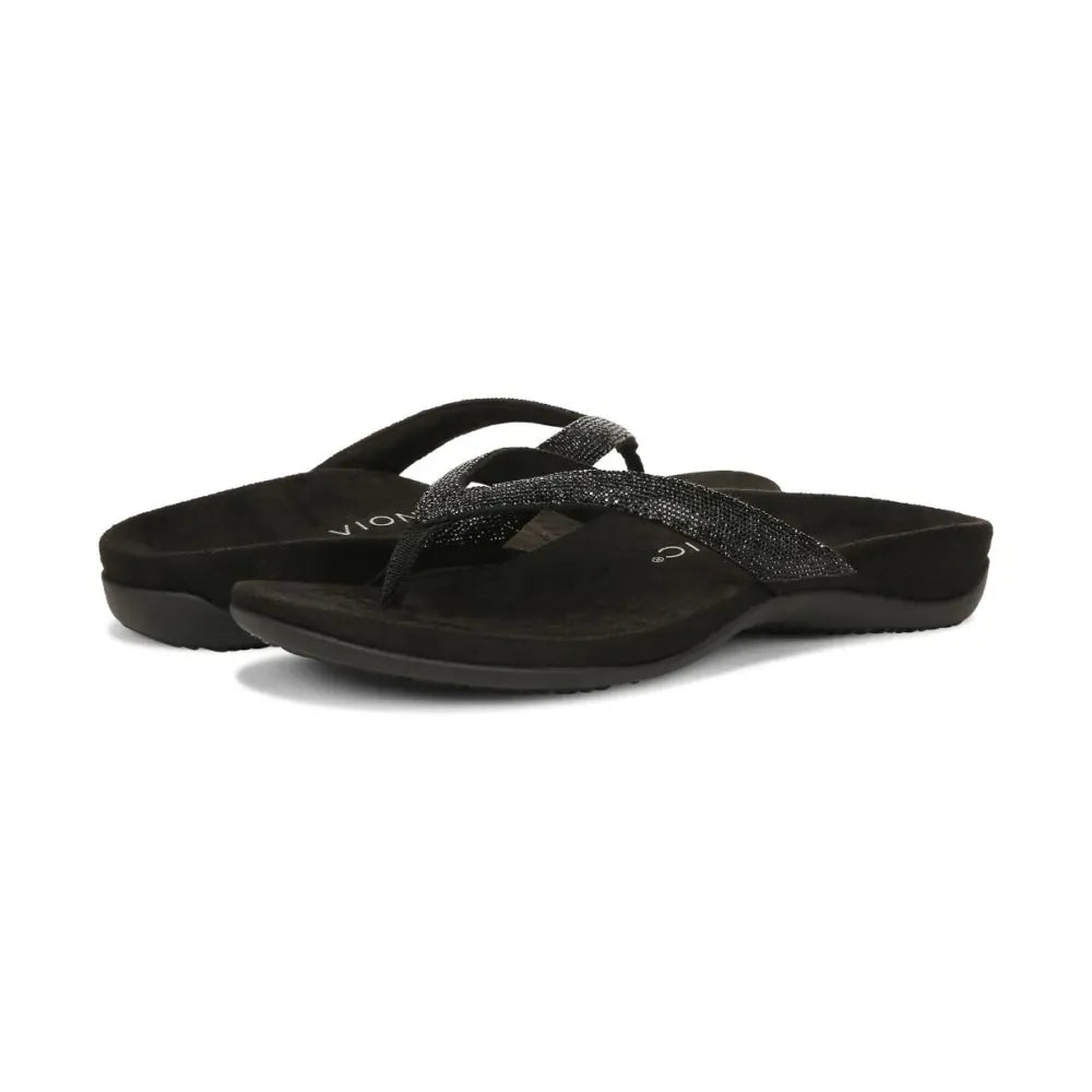 Dillon Shine Toe Post Sandal