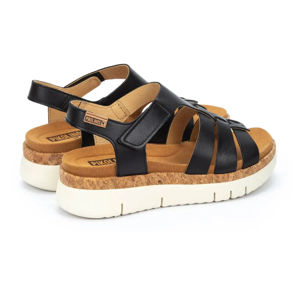 PALMAWomen's wedges with Velcro closure