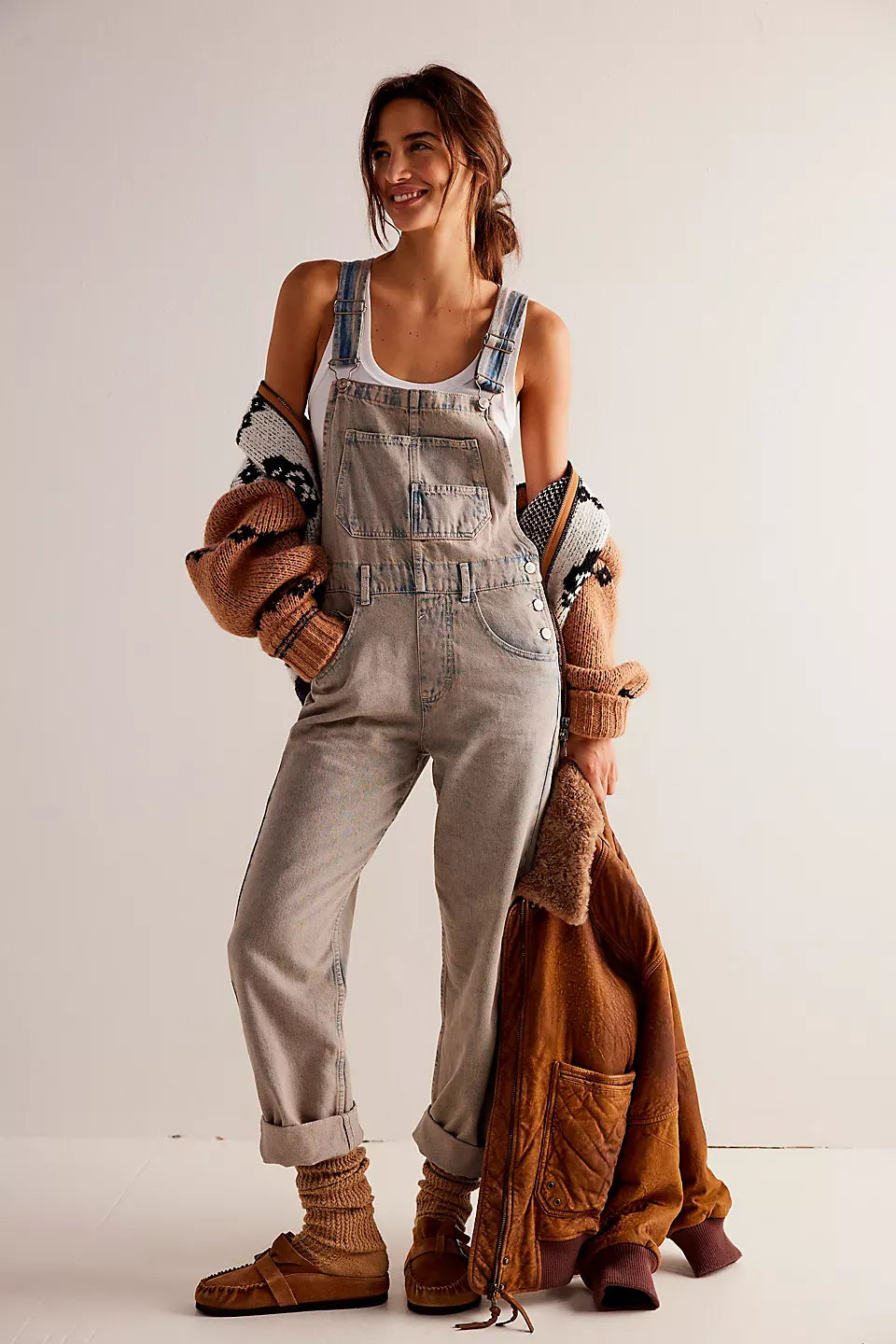 We The Free Ziggy Denim Overalls